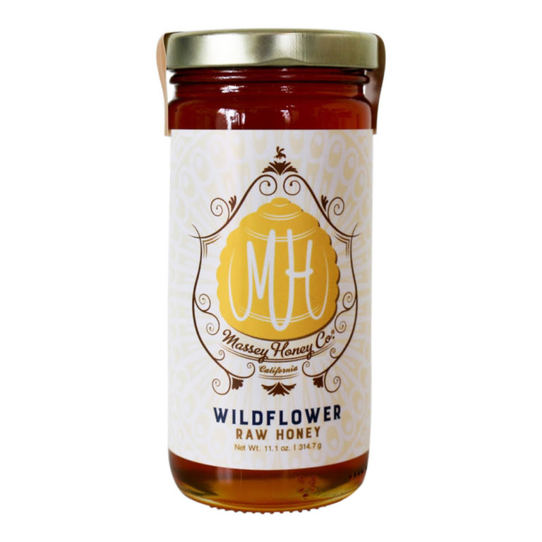 Wildflower Honey Small Jar (4 oz.) 3 Pack Massey Honey Co. Massey