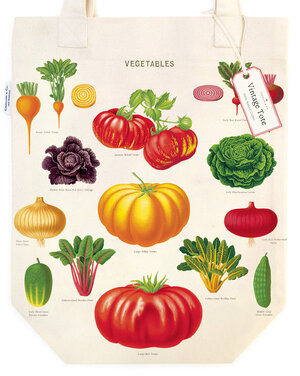 Tote: Vegetable Vintage Style - Massey Honey Co. | Massey Honey Co.